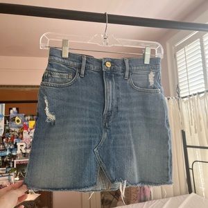 Frame denim skirt